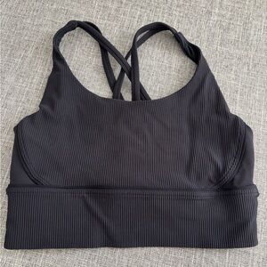 Lululemon sports bra. Black.